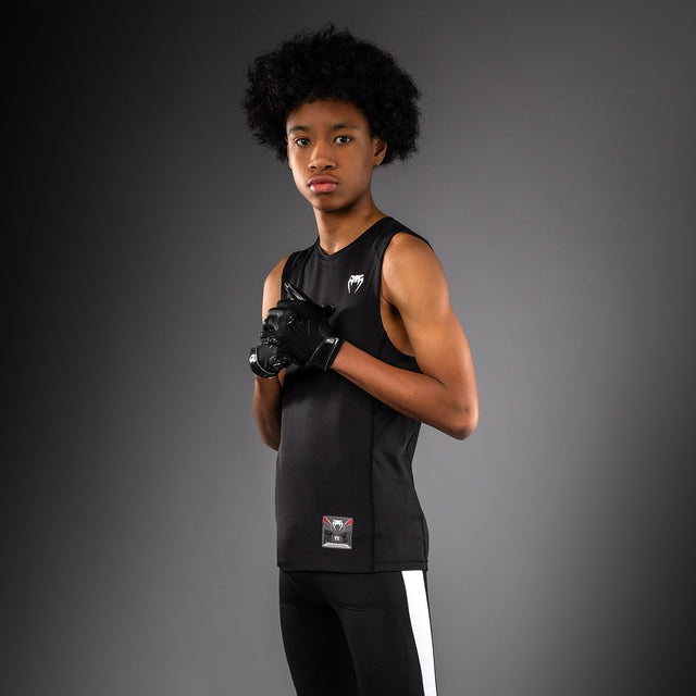 Venum Tank Top Elite Kompression Kinder - Schwarz
