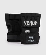 Venum Kontact Innenhandschuhe – Gel Quick Wraps Schwarz/Silber