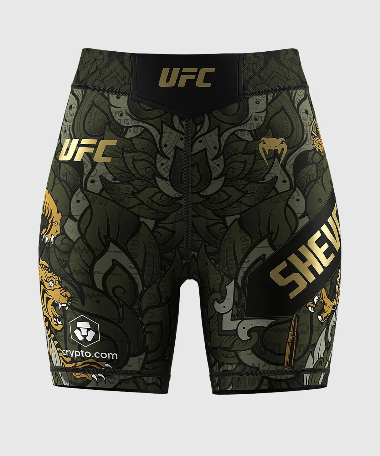 Venum UFC Kompressionsshorts Valentina Shevchenko - Grün