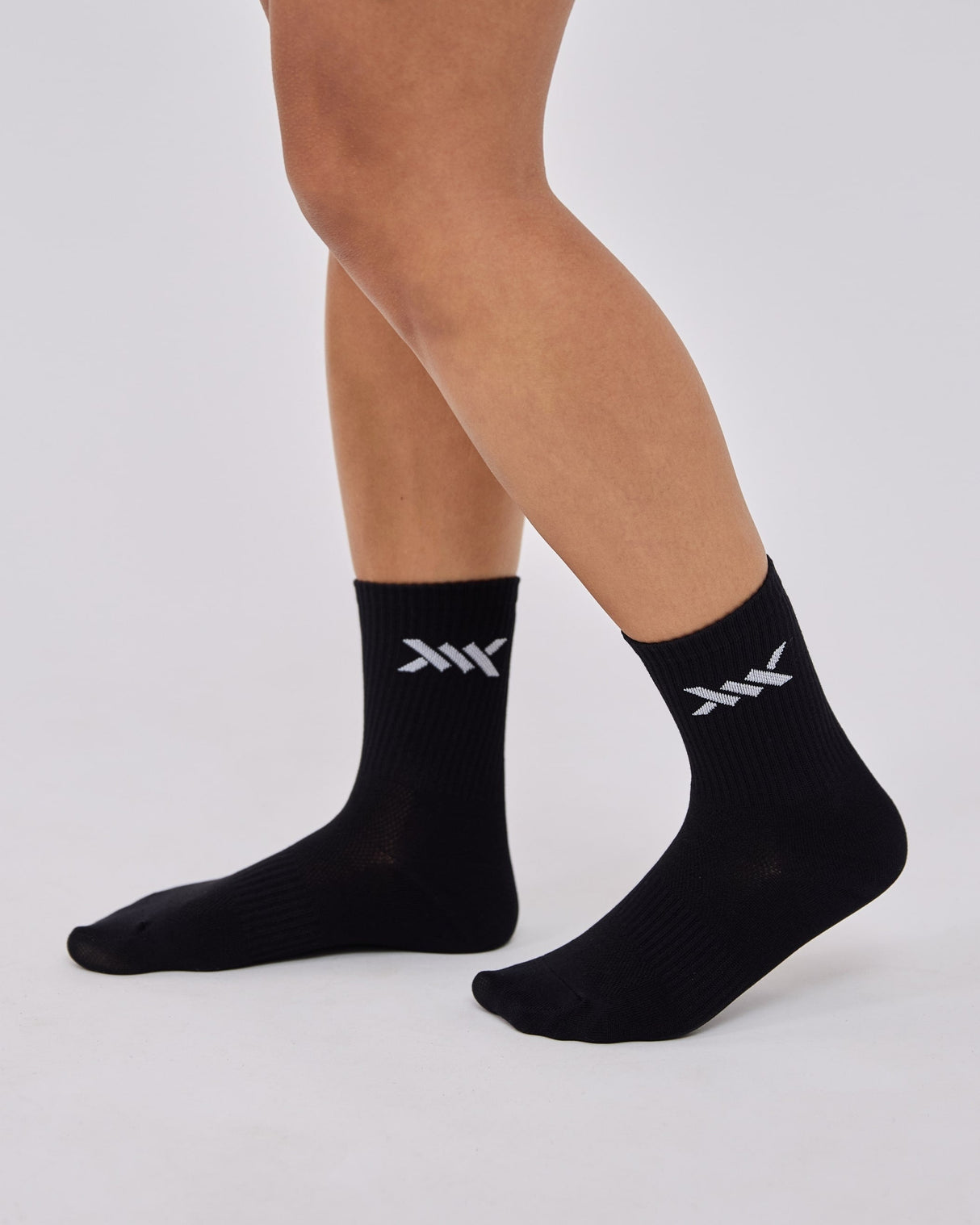 Caged Crew Socken - Schwarz