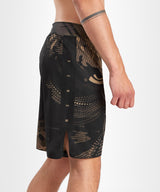 Venum MMA Shorts Gorilla Jungle - Schwarz/Sand