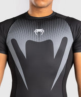 Venum No Gi Rashguard Kurzarm – Schwarz/Silber