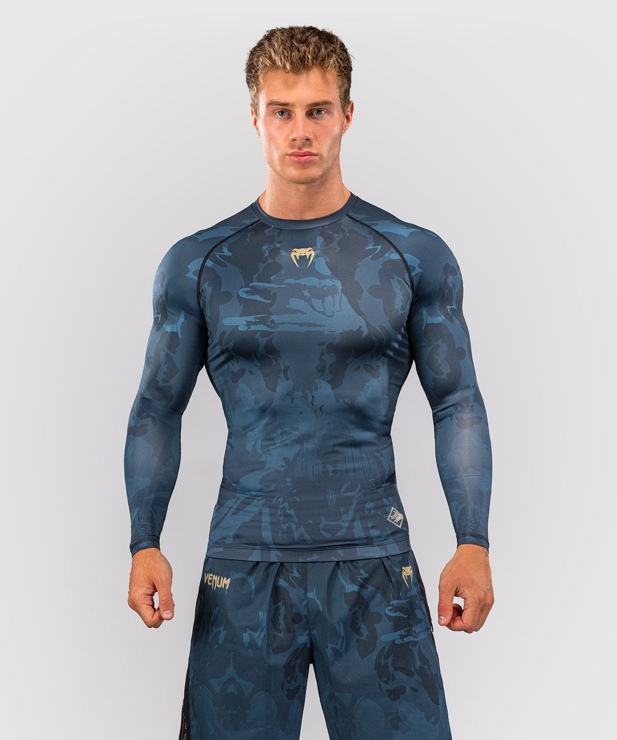 Venum Rashguard Jujutsu Kaisen Fushiguro Lange Ärmel - Blau