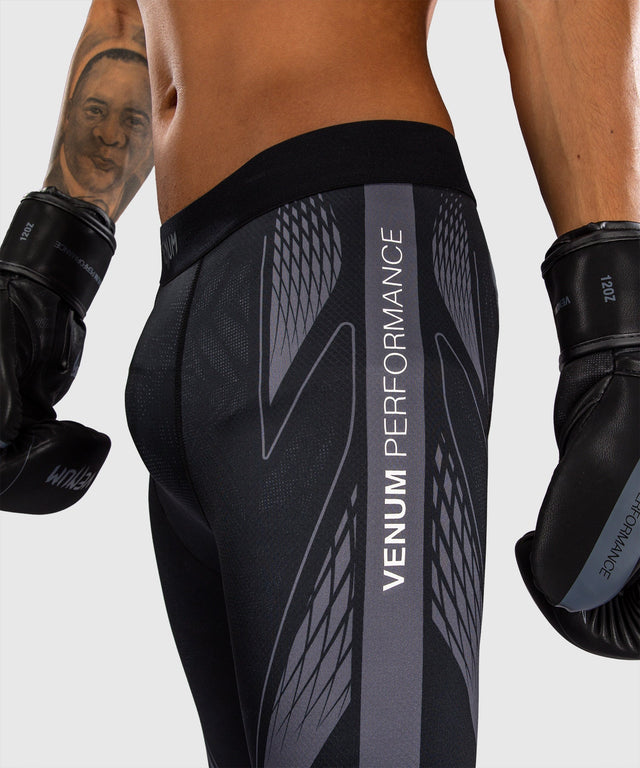 Venum Kompressionsshort Amazonia Reborn - Schwarz/Grau