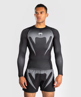 Venum No Gi Rashguard Langarm – Schwarz/Silber