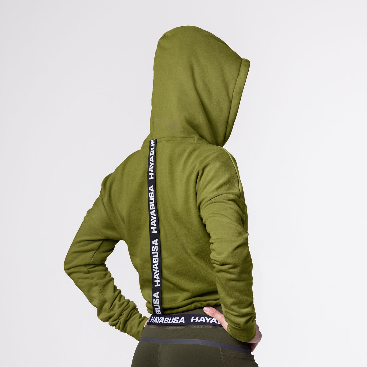 Hayabusa Hoodie Cozy Fleece Damen - Olivgrün