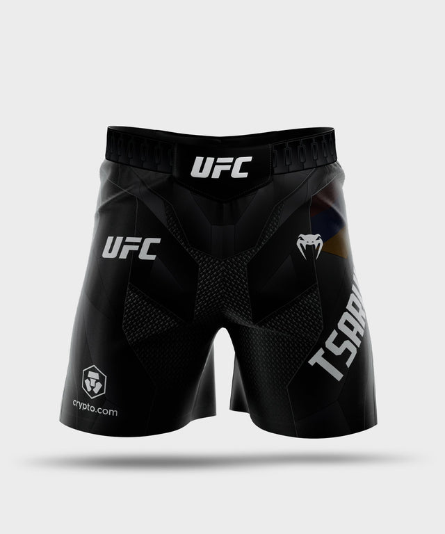 Venum UFC MMA Shorts Adrenaline Unrivaled Arman Tsarukyan - Schwarz