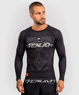 Venum Rashguard Langarm Eclipse – Schwarz