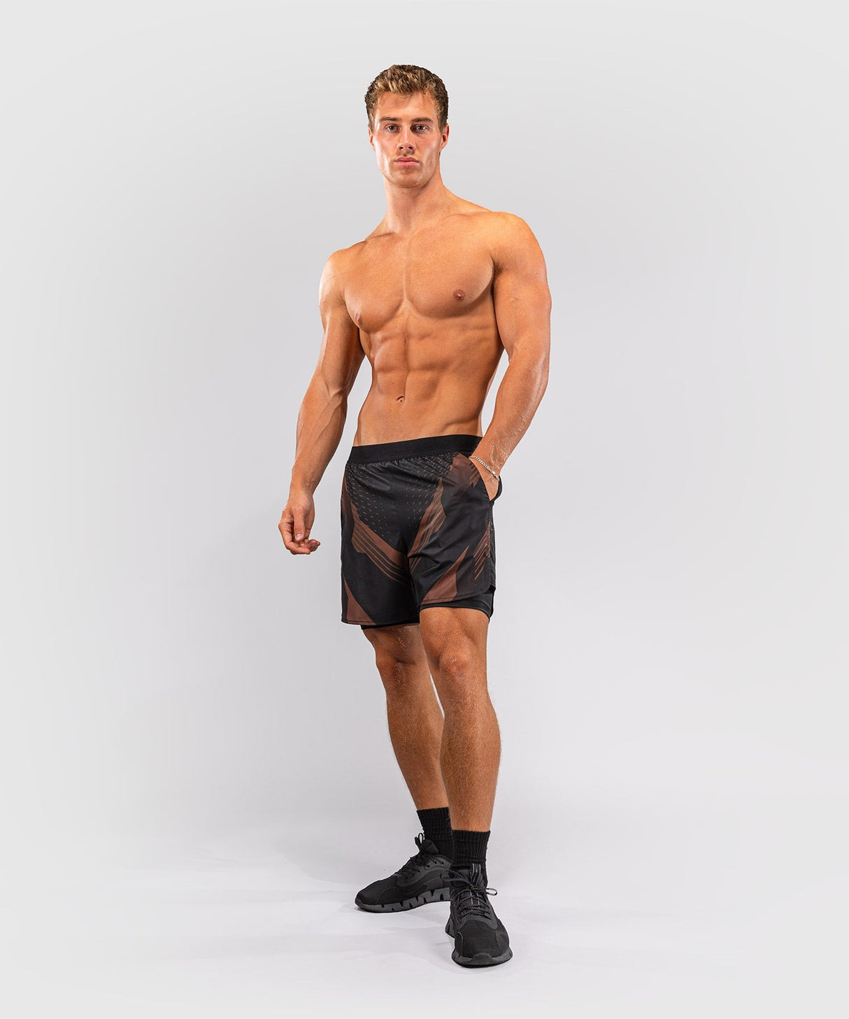 Venum MMA-Shorts No-Gi 6.0 – Schwarz/Braun