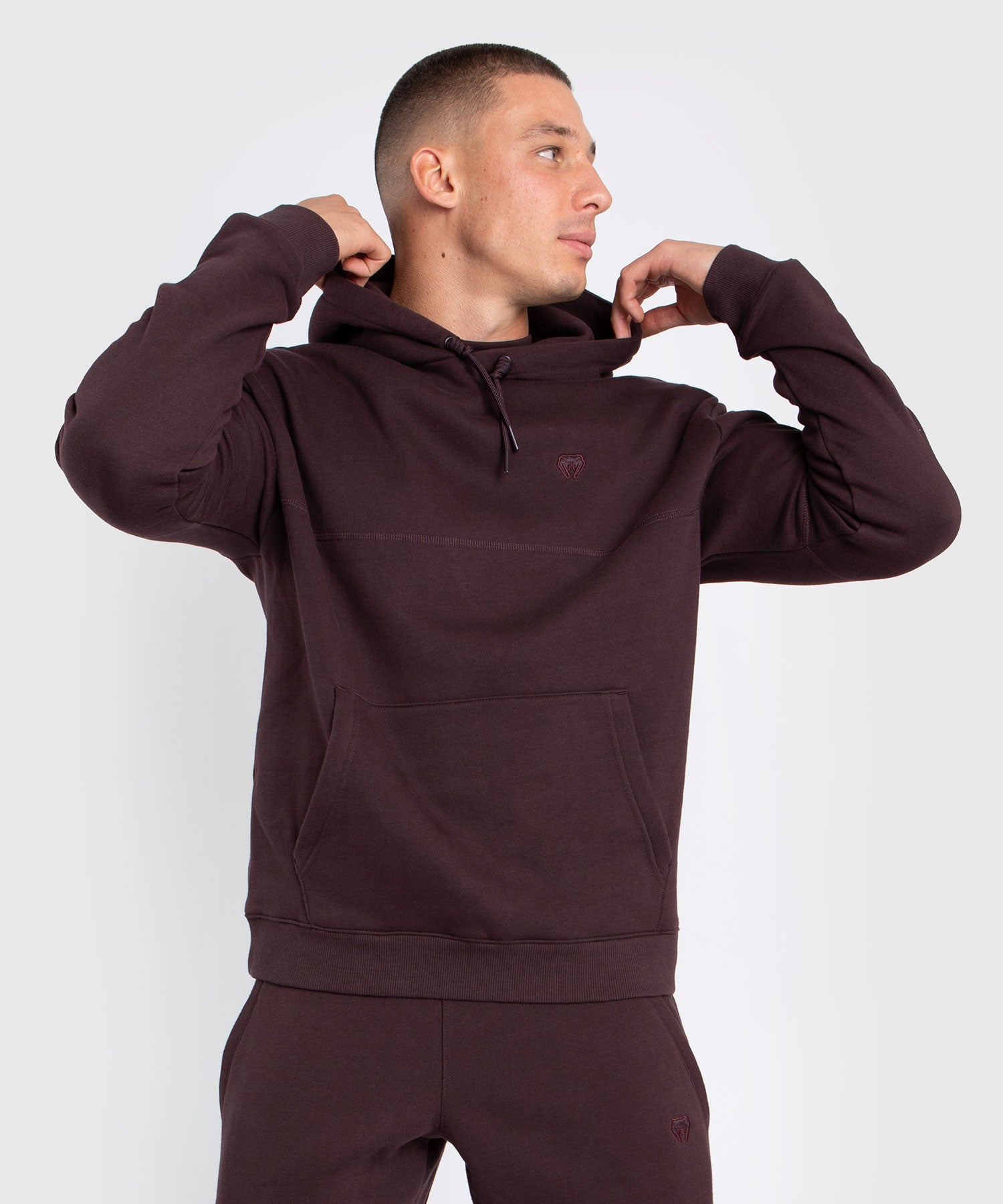 Venum Hoodie Silent Power - Dunkelbraun