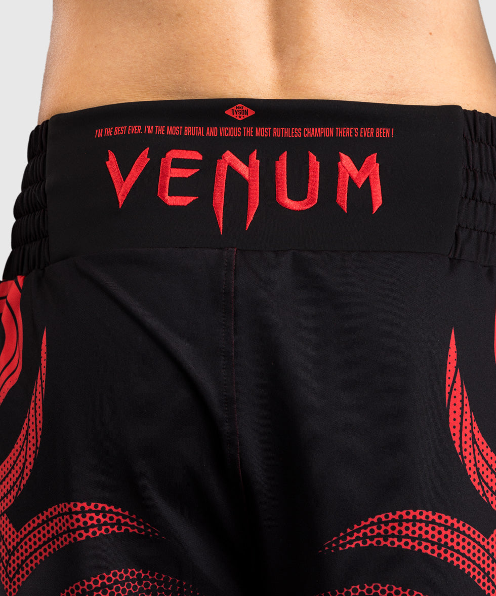 Venum x Mike Tyson Boxhosen Tiger – Schwarz/Rot