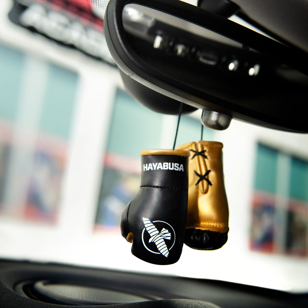 Hayabusa Boxhandschuhe Mini - Schwarz/Gold