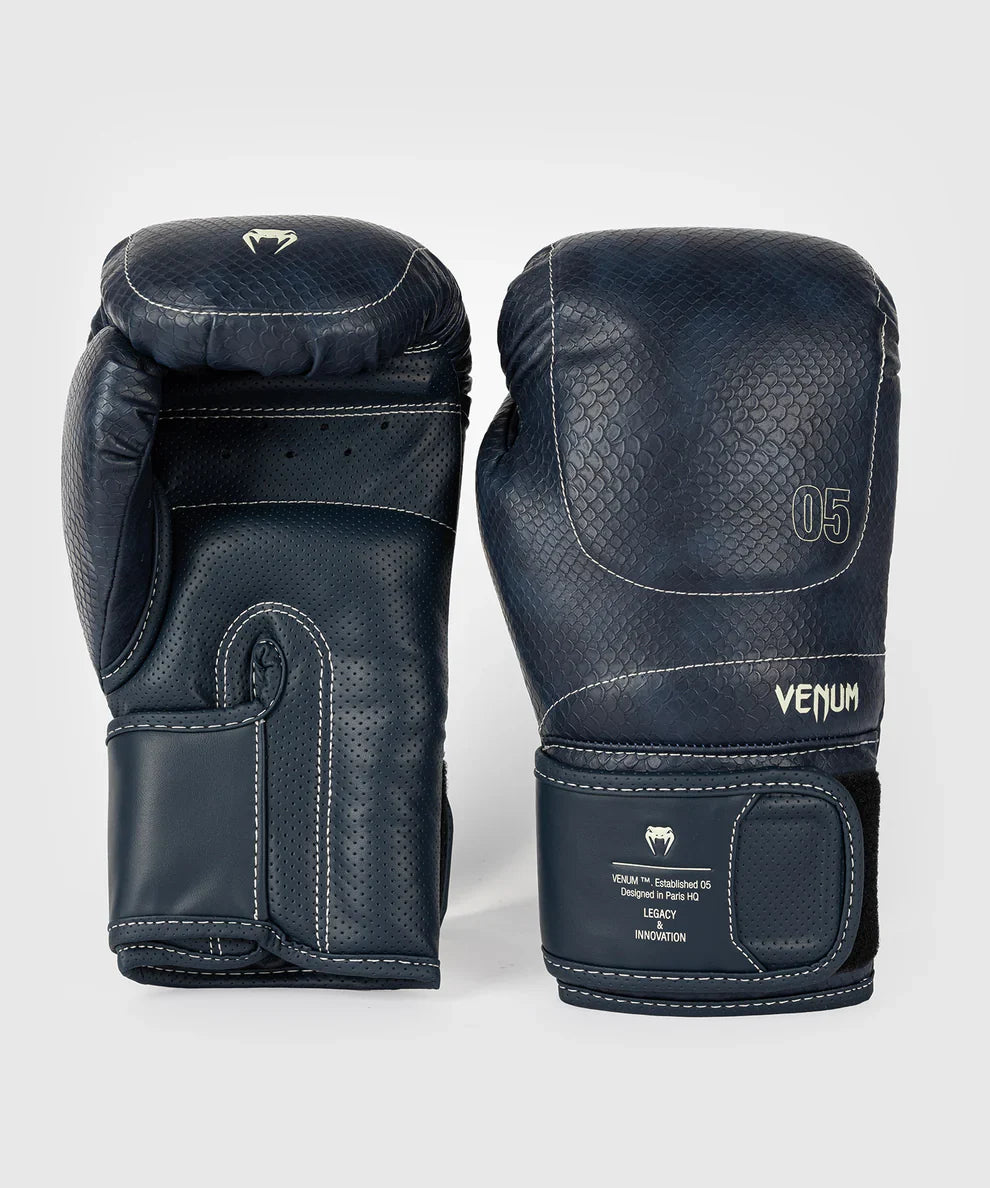 Venum Boxhandschuhe Impact Evo Scales – Nachtblau