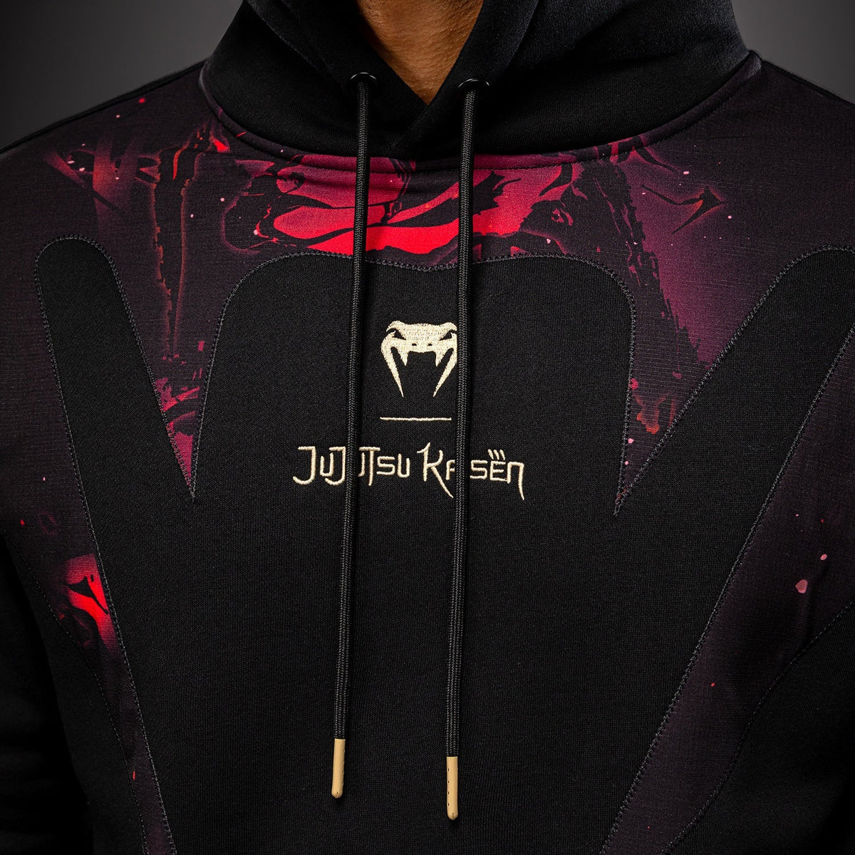 Venum Hoodie Jujutsu Kaisen Itadori - Schwarz/Rot