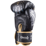 8 WEAPONS Boxhandschuhe Three Elephants 2.0 - Schwarz/Gold