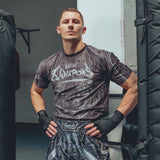 8 WEAPONS T-Shirt Functional – Schwarz/Grau