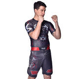 8 WEAPONS MMA-Shorts Samurai 2.0 – Schwarz/Rot
