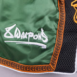 8 WEAPONS Muay Thai Shorts Beastial Viper - Khaki
