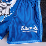 8 WEAPONS Muay Thai Shorts Jipe - Blau