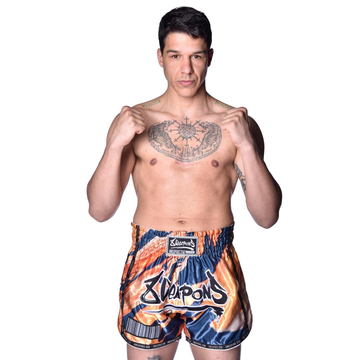 8 WEAPONS Muay-Thai-Shorts Vivo - Magma