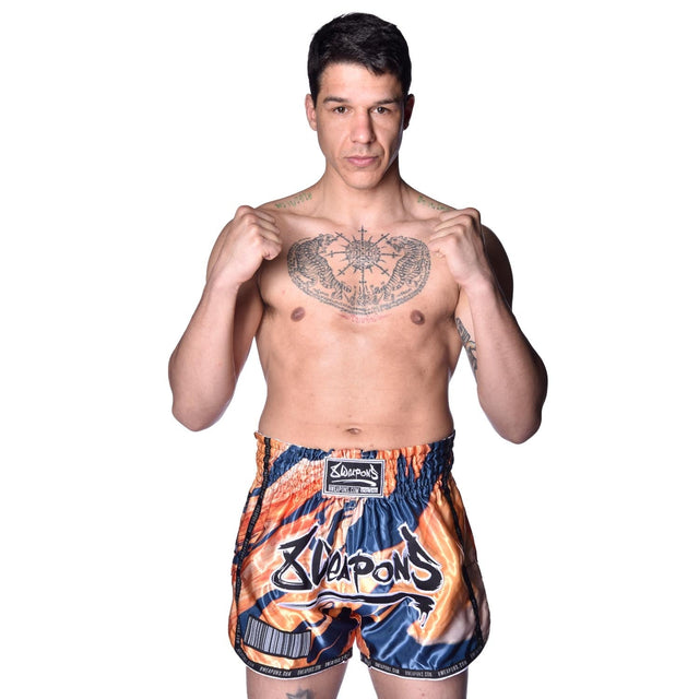 8 WEAPONS Muay-Thai-Shorts Vivo - Magma