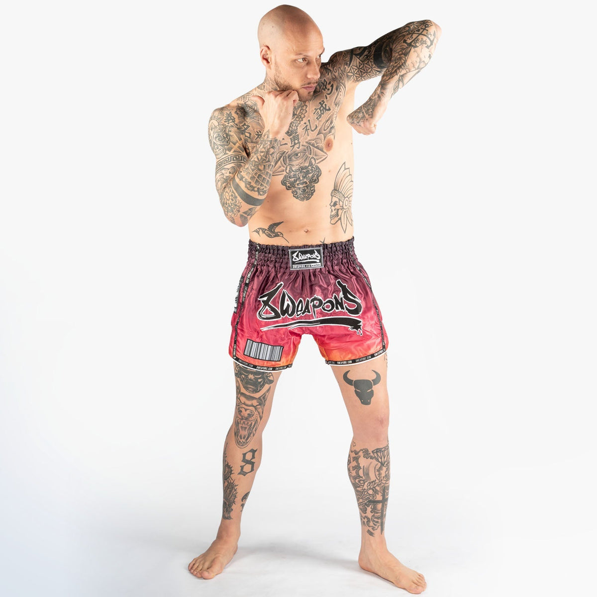 8 WEAPONS Muay Thai Shorts Vivo Sunsphere - Mehrfarbig