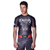 8 WEAPONS Rashguard Samurai 2.0 – Schwarz/Rot