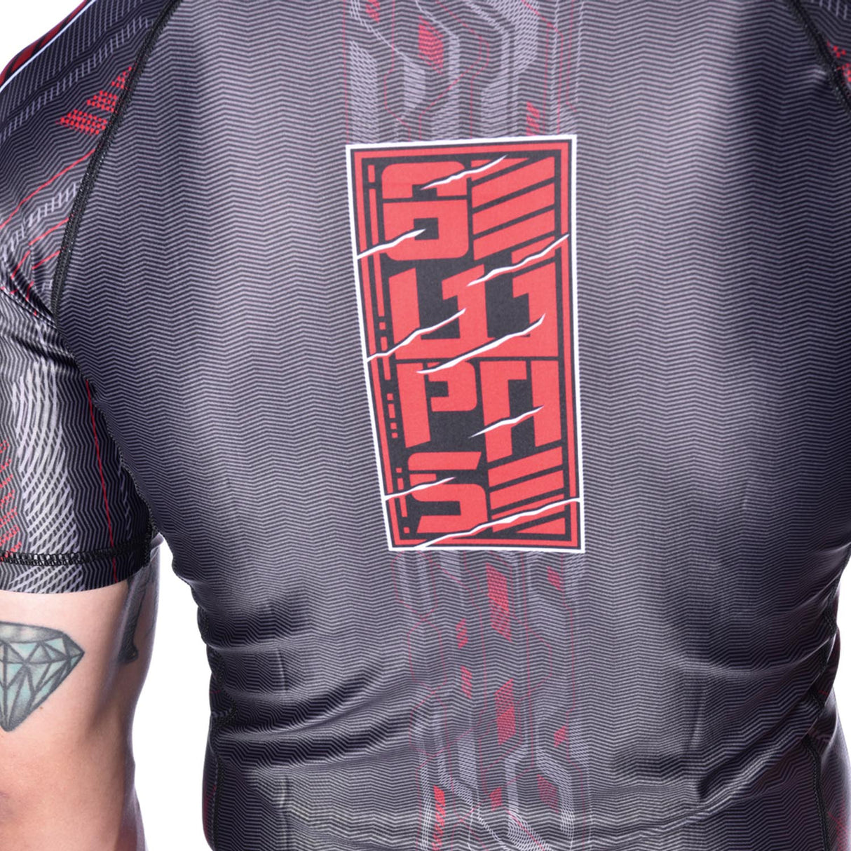 8 WEAPONS Rashguard Samurai 2.0 – Schwarz/Rot