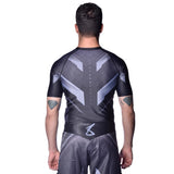 8 WEAPONS Rashguard Shift - Schwarz Matt