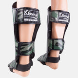 8 WEAPONS Schienbeinschoner Unlimited 2.0 - Woodland Camo