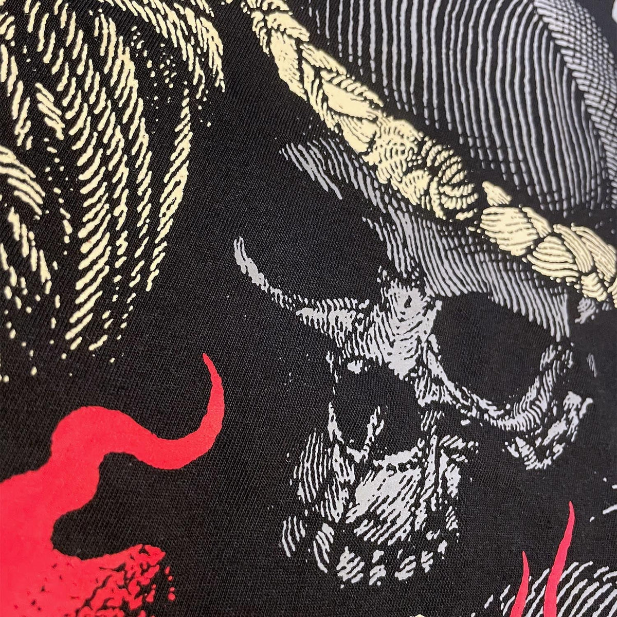 8 WEAPONS T-Shirt Boran Skull - Schwarz