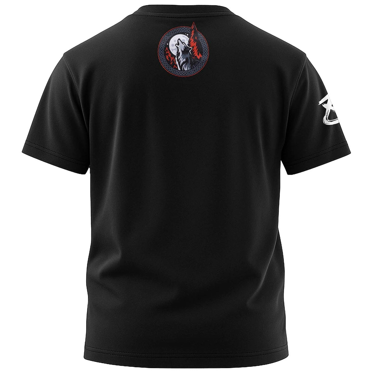 8 WEAPONS T-Shirt Beastial Wolf - Schwarz/Rot