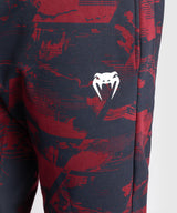 Venum UFC Trainingshose Zenith - Marineblau/Bordeaux/Silber