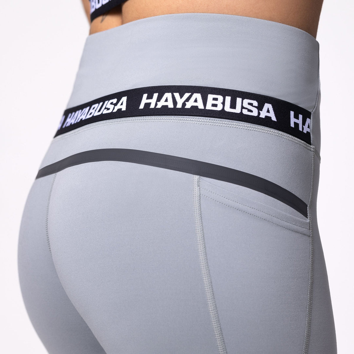 Hayabusa Leggings High Rise 3/4 Damen - Grau
