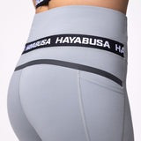 Hayabusa Leggings High Rise 3/4 Damen - Grau