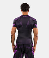 Venum Rashguard No-Gi 6.0 Kurzarm - Schwarz/Lila