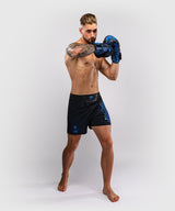 Venum MMA Shorts Thunder Dragon - Schwarz/Königsblau