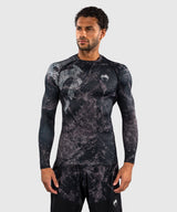 Venum Rashguard Rage & Workout Lange Ärmel – Schwarz/Grau