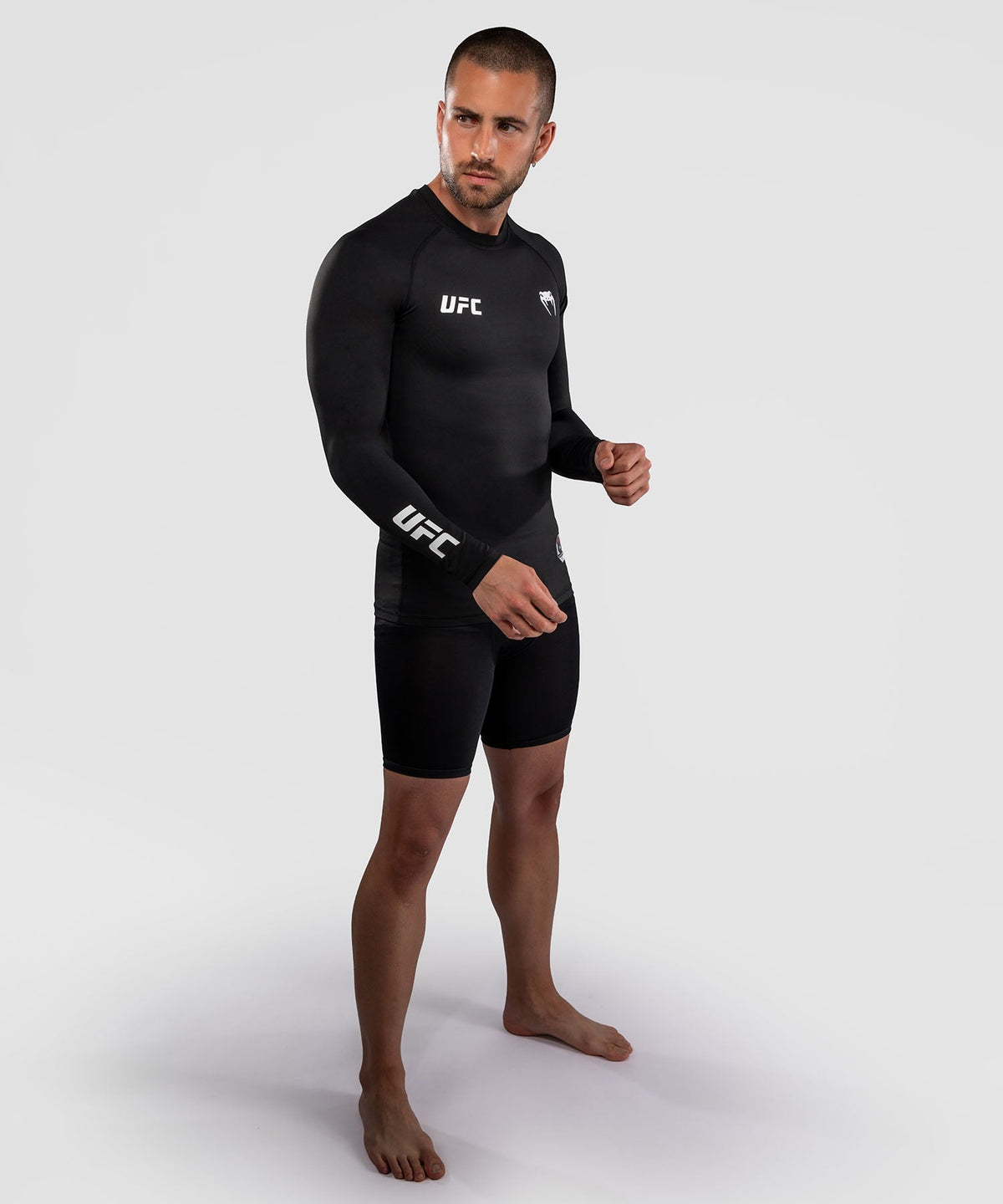 Venum UFC Rashguard Unity Lange Ärmel - Schwarz