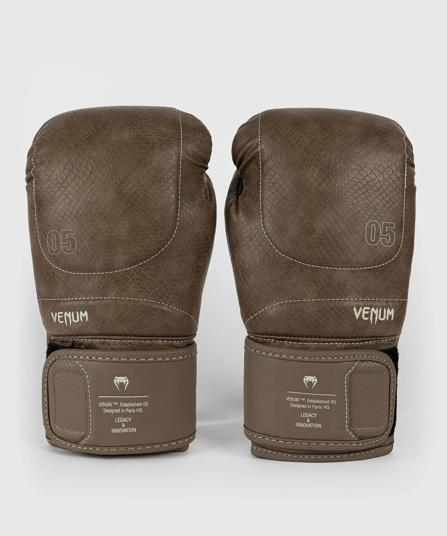Venum Boxhandschuhe Impact Evo Scales – Braun
