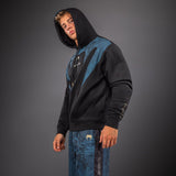 Venum Hoodie x Jujutsu Kaisen Fushiguro - Schwarz/Blau