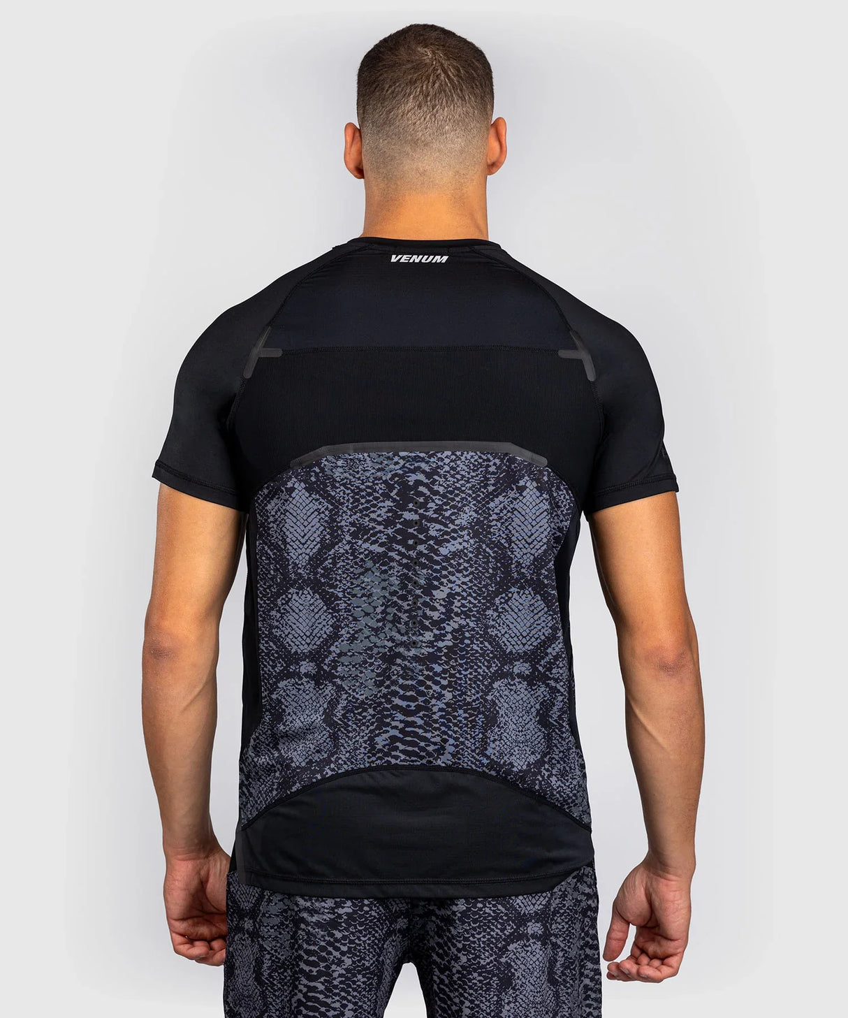 Venum Dry-Tech T-Shirt G-Fit Scales – Schwarz/Grau