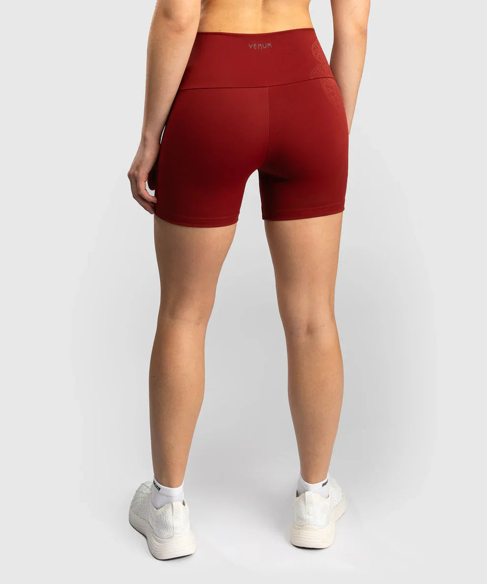 Venum Damen Shorts Serpenti - Burgundy