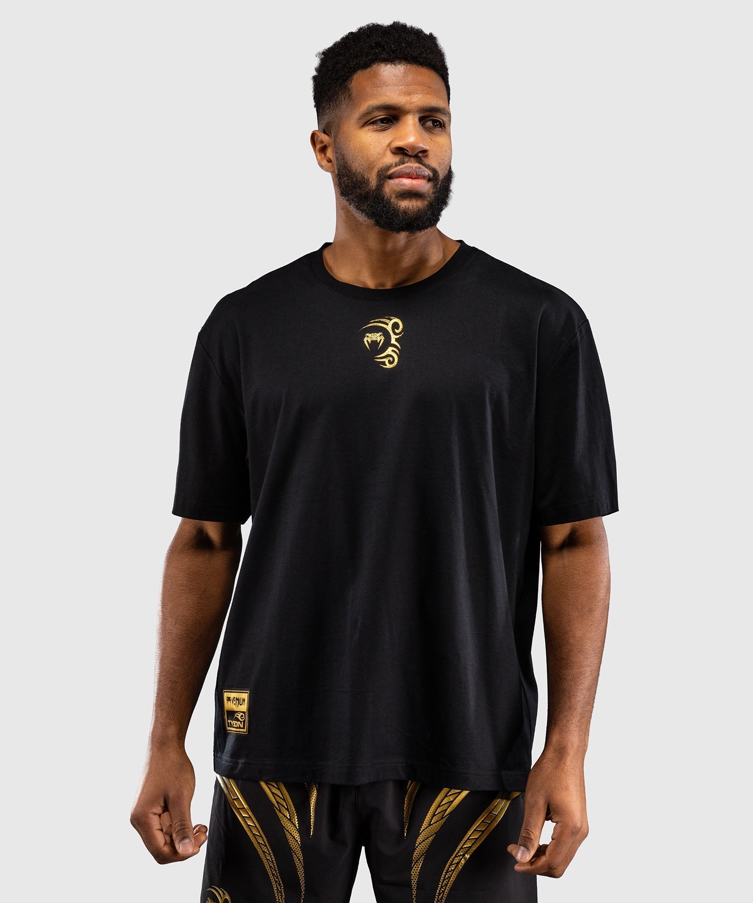 Venum x Mike Tyson T-Shirt Tiger - Schwarz/Gold