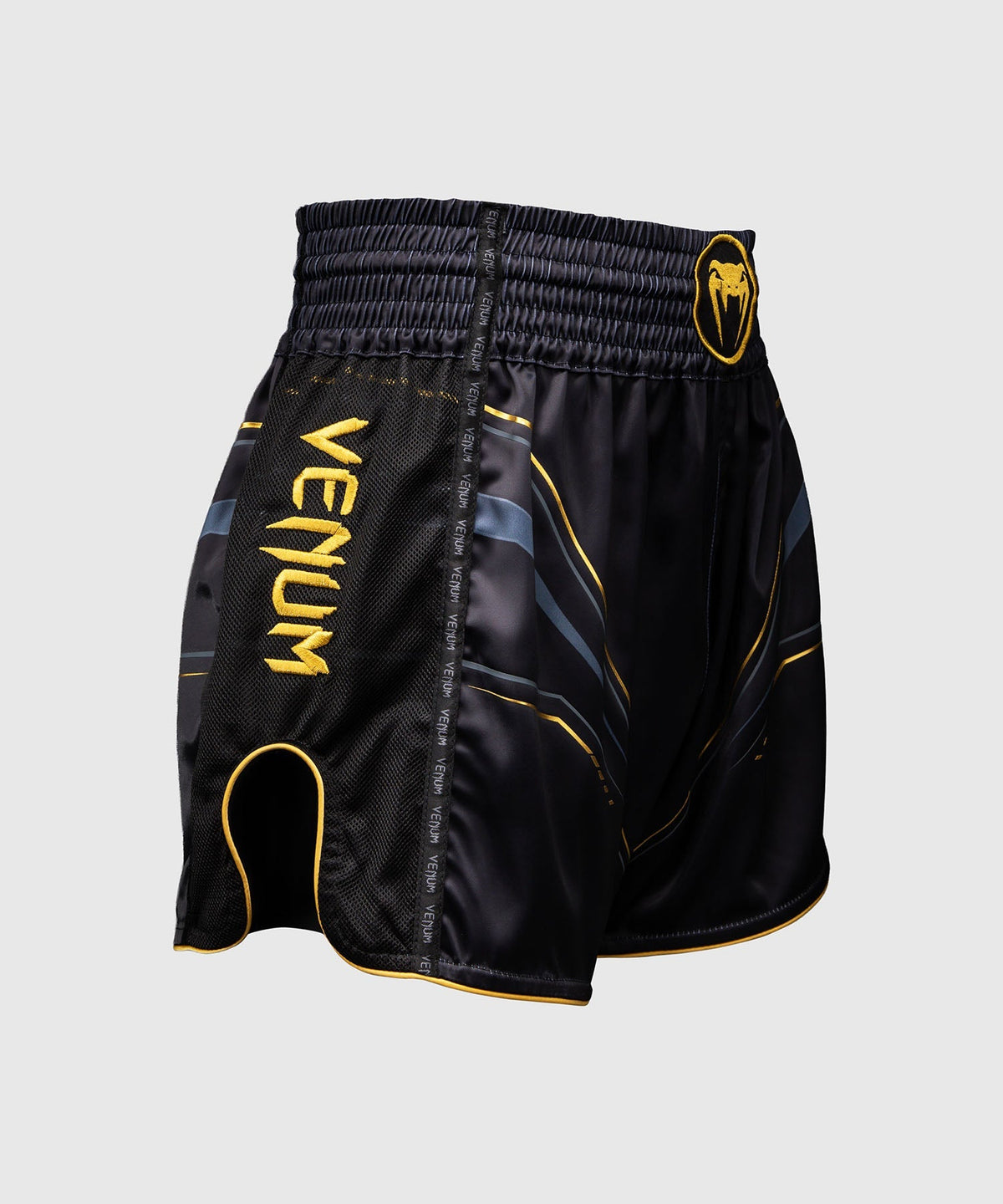 Venum Muay Thai Shorts Streamline - Schwarz/Gold
