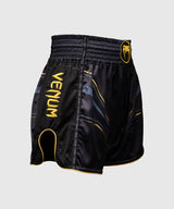 Venum Muay Thai Shorts Streamline - Schwarz/Gold