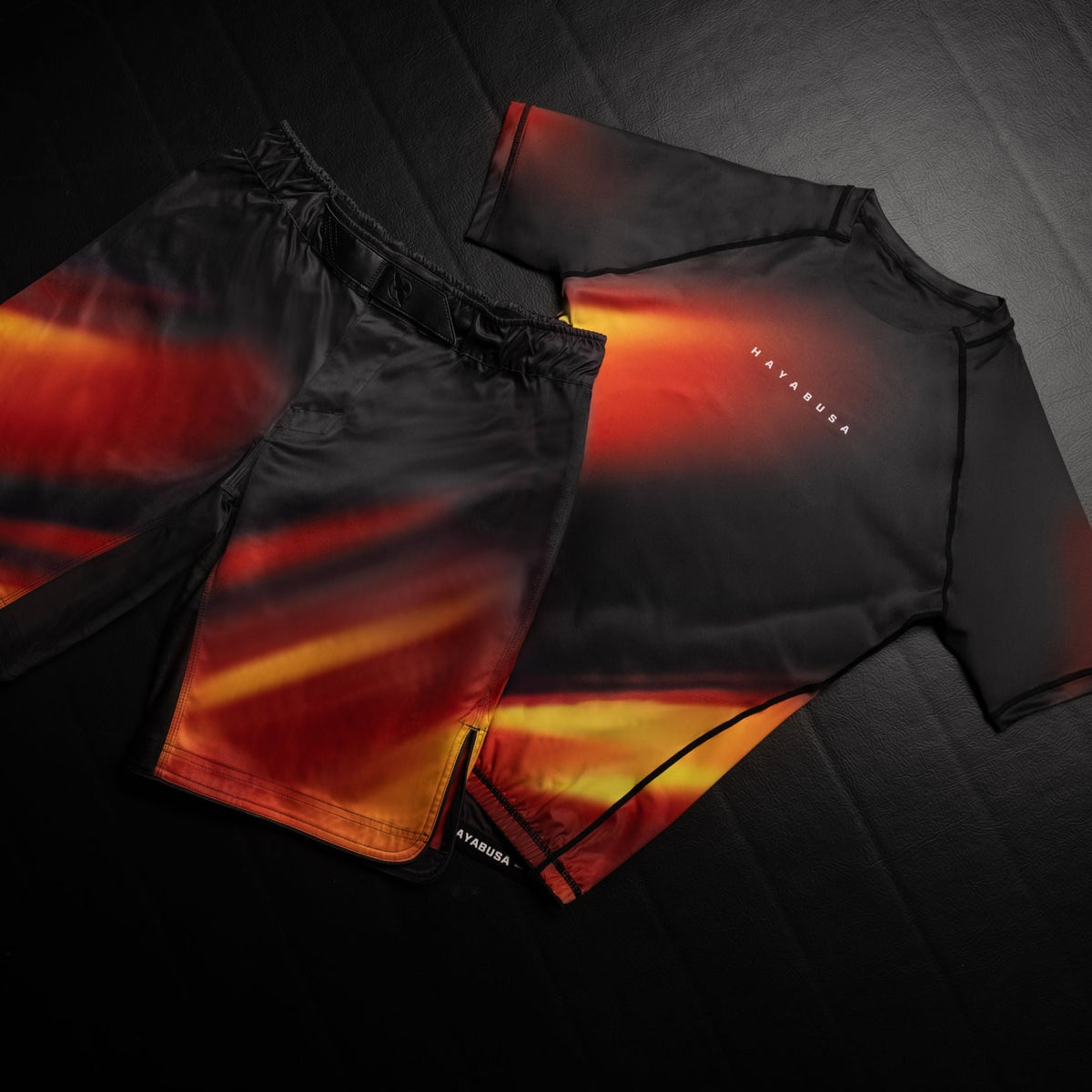 Hayabusa MMA Shorts Apex Nova - Orange