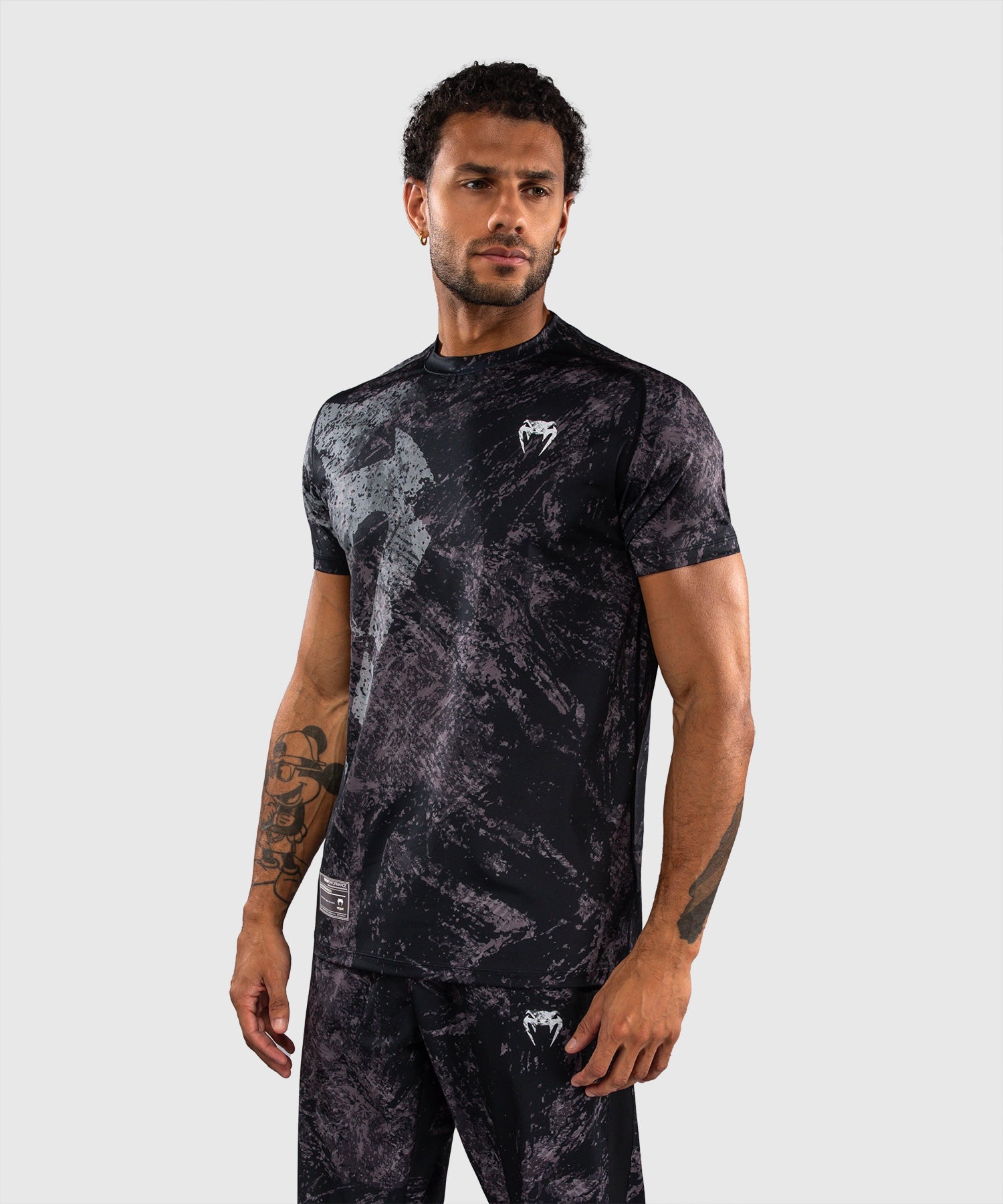Venum T-Shirt Rage & Workout - Schwarz/Grau