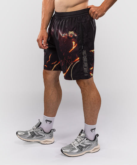 Venum Trainingsshorts Sukuna - Schwarz/Hellbeige