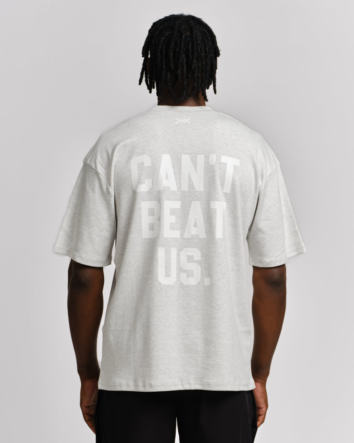 Caged T-Shirt „CBU” – Hellgrau